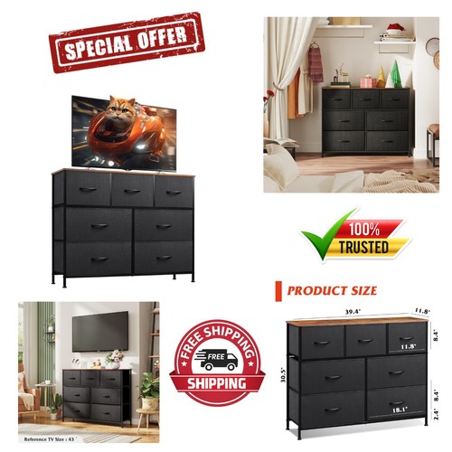 Stylish drawer dresser - 7, &