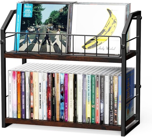 Space saving tier rack - space-saving, cd