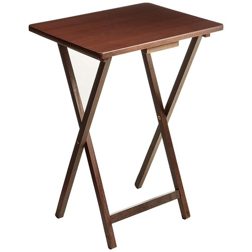 Folding tray table - folding,